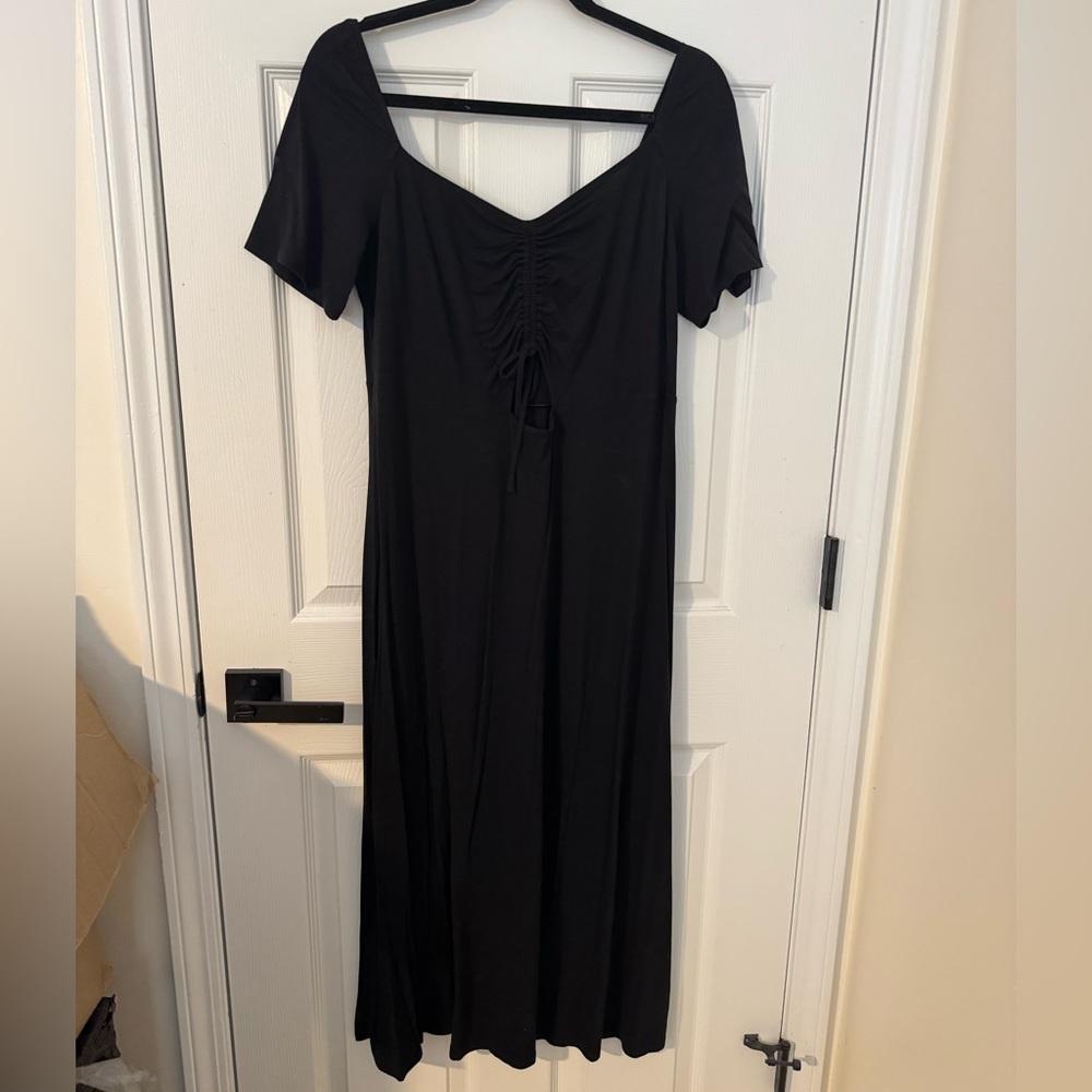 Old Navy Black Maxi Dress